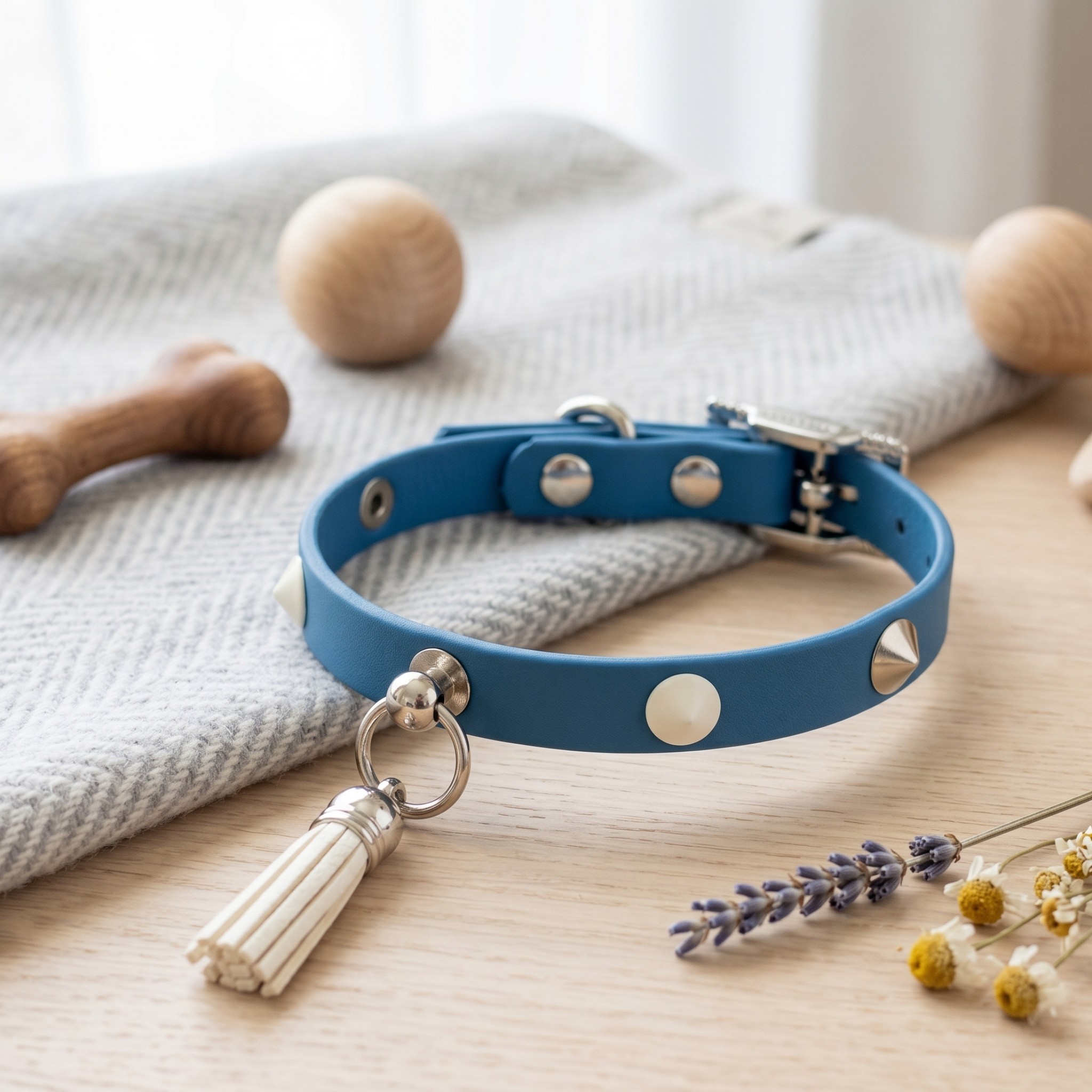 Collare per cani Multi Strass in Biothane
